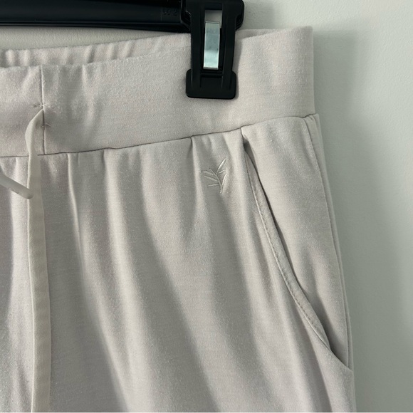 Cozy Earth Brushed Bamboo Jogger Pant Ivory M - Picture 5 of 13